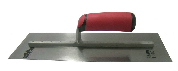 SPEAR & JACKSON - FLOAT PLASTERERS-355X117MM-STAINLESS BLADE-SOFTGRIP HANDL